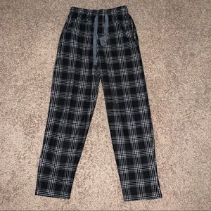 Boys/Men Fruit of the Loom Plaid Pajama Bottoms